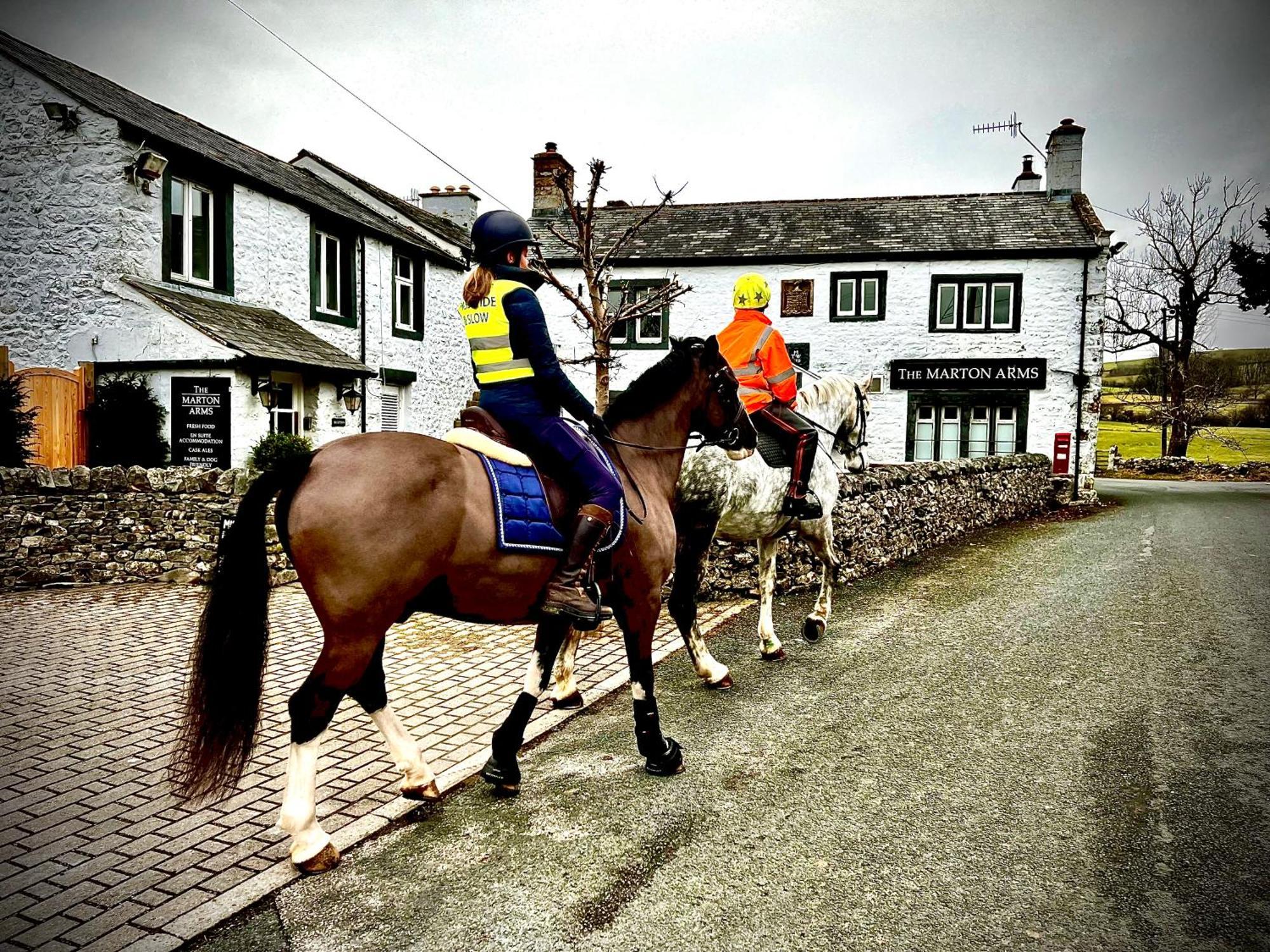 The Marton Arms Hotel Ingleton  Buitenkant foto